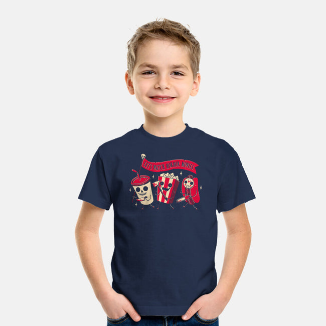 Midnight Movie-youth basic tee-DinoMike