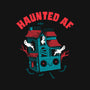 Haunted AF-none stretched canvas-DinoMike