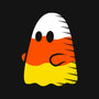 Candy Corn Ghost-youth basic tee-krisren28