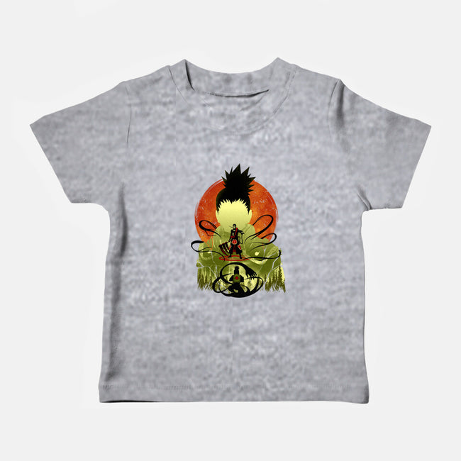 Shikamaru Vs. Hidan-baby basic tee-hypertwenty