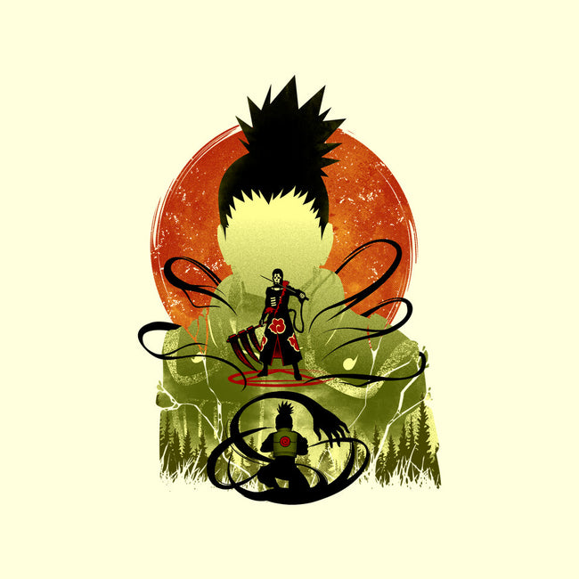 Shikamaru Vs. Hidan-none memory foam bath mat-hypertwenty