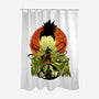 Shikamaru Vs. Hidan-none polyester shower curtain-hypertwenty