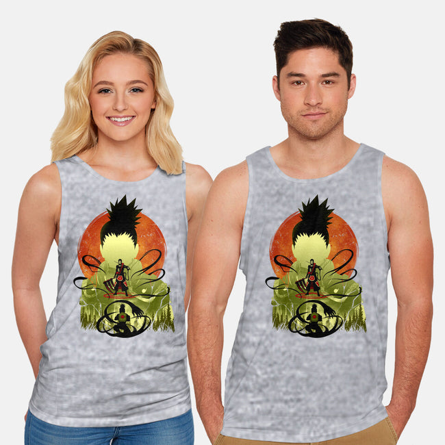 Shikamaru Vs. Hidan-unisex basic tank-hypertwenty