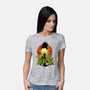 Shikamaru Vs. Hidan-womens basic tee-hypertwenty