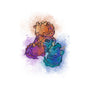 D20 Sleeping Dragons!-unisex zip-up sweatshirt-ricolaa