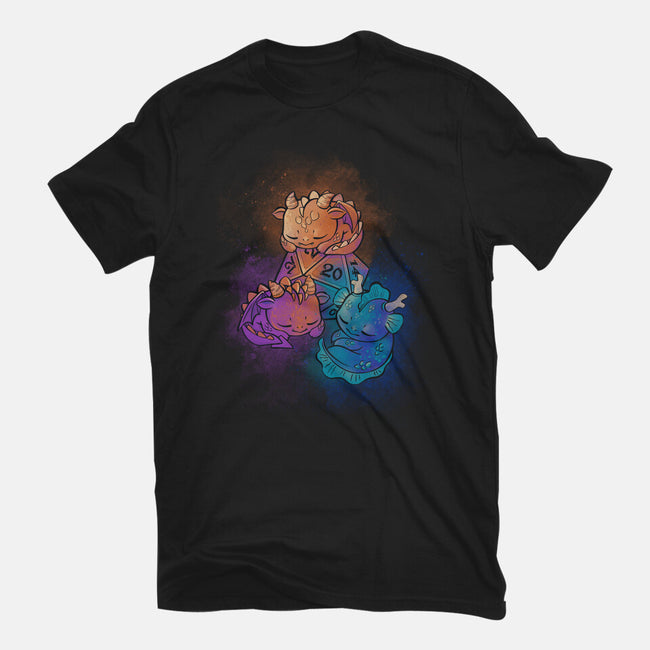 D20 Sleeping Dragons!-youth basic tee-ricolaa