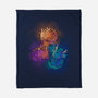D20 Sleeping Dragons!-none fleece blanket-ricolaa