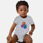 D20 Sleeping Dragons!-baby basic onesie-ricolaa