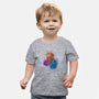 D20 Sleeping Dragons!-baby basic tee-ricolaa