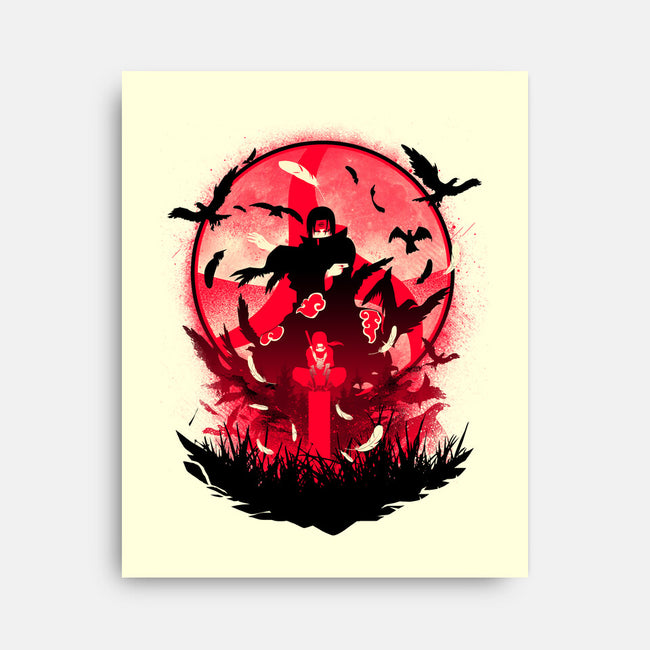 Eye Of Mangekyo-none stretched canvas-hypertwenty