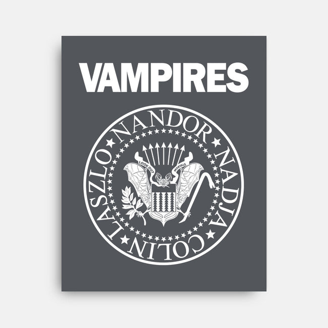 Vampires-none stretched canvas-Boggs Nicolas
