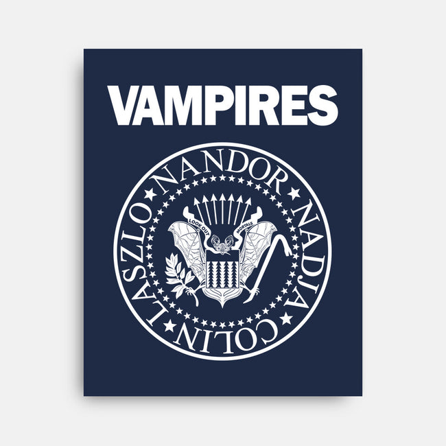Vampires-none stretched canvas-Boggs Nicolas
