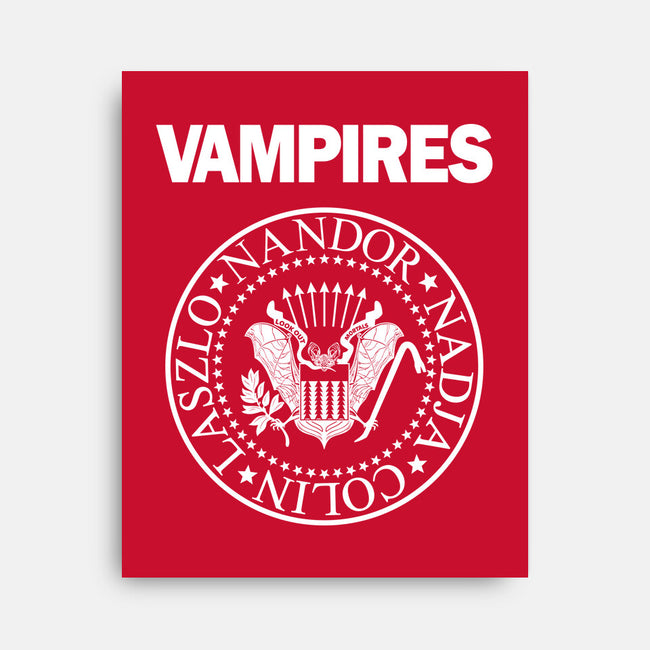 Vampires-none stretched canvas-Boggs Nicolas