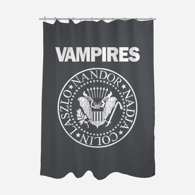 Vampires-none polyester shower curtain-Boggs Nicolas