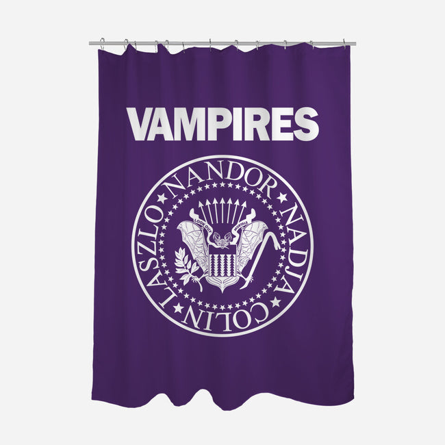 Vampires-none polyester shower curtain-Boggs Nicolas