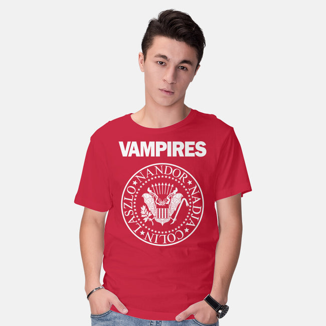 Vampires-mens basic tee-Boggs Nicolas