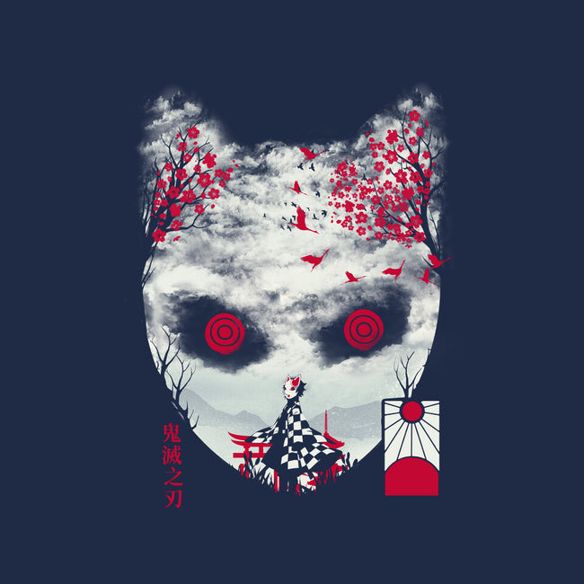 Tanjiro Mask-none stretched canvas-dandingeroz