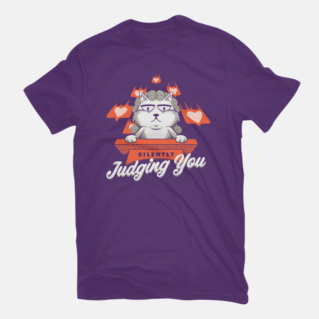 Silently Judging You-womens basic tee-zawitees