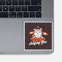 Silently Judging You-none glossy sticker-zawitees