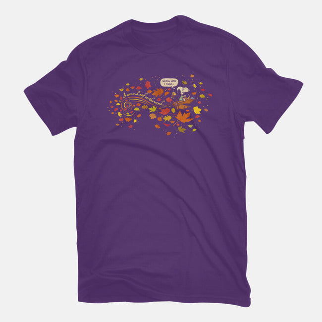 Snoopy In Flight-mens premium tee-kg07