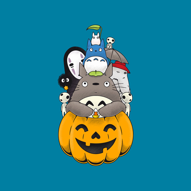 Halloween Animation-none stretched canvas-Alundrart