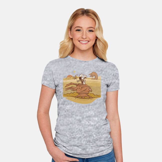 Spice War Flying Ace-womens fitted tee-kg07