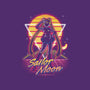 Retro Moon Guardian-none fleece blanket-Olipop