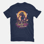 Retro Moon Guardian-youth basic tee-Olipop