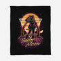 Retro Moon Guardian-none fleece blanket-Olipop