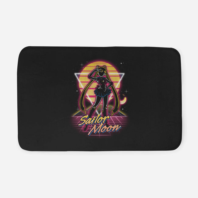 Retro Moon Guardian-none memory foam bath mat-Olipop
