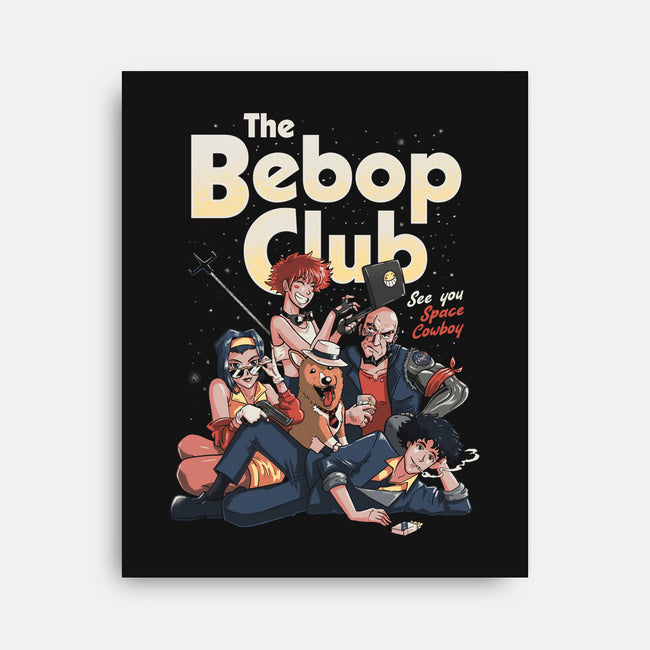 The Bebop Club-none stretched canvas-Arigatees