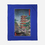 Time Machine In Japan-none fleece blanket-DrMonekers