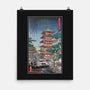 Time Machine In Japan-none matte poster-DrMonekers
