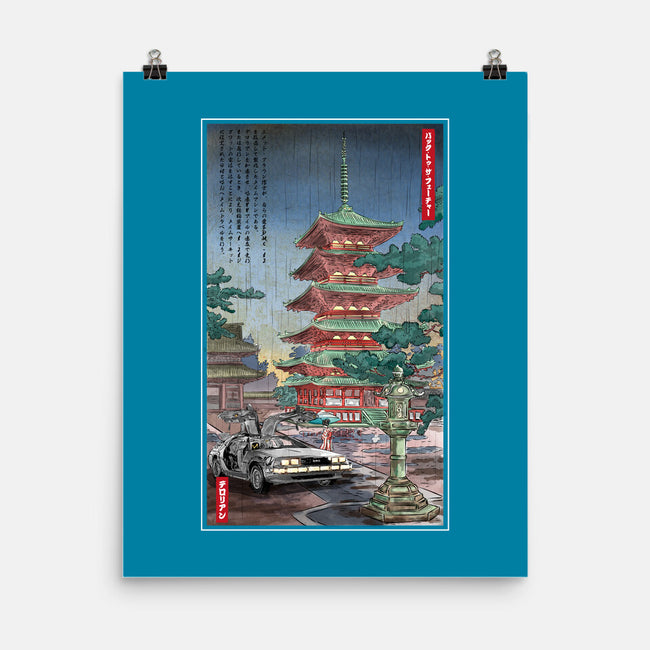 Time Machine In Japan-none matte poster-DrMonekers