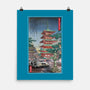 Time Machine In Japan-none matte poster-DrMonekers