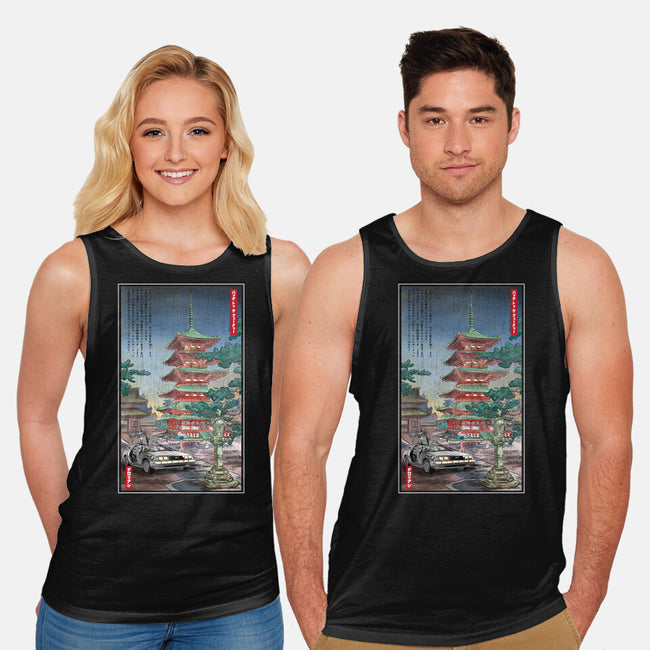 Time Machine In Japan-unisex basic tank-DrMonekers
