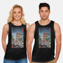 Time Machine In Japan-unisex basic tank-DrMonekers