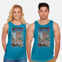 Time Machine In Japan-unisex basic tank-DrMonekers