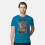 Time Machine In Japan-mens premium tee-DrMonekers
