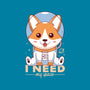 I Need My Space-womens fitted tee-Alundrart