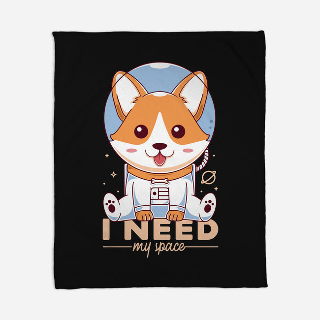 I Need My Space-none fleece blanket-Alundrart