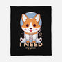 I Need My Space-none fleece blanket-Alundrart
