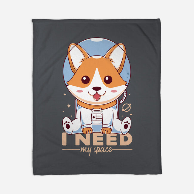 I Need My Space-none fleece blanket-Alundrart