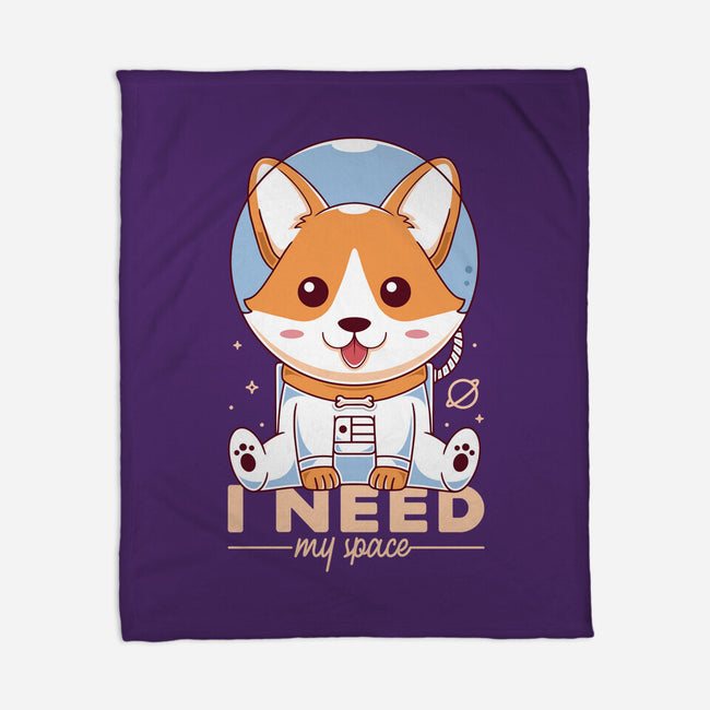 I Need My Space-none fleece blanket-Alundrart