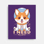 I Need My Space-none stretched canvas-Alundrart