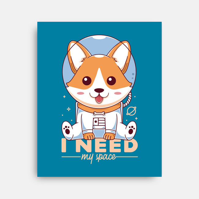 I Need My Space-none stretched canvas-Alundrart
