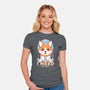 I Need My Space-womens fitted tee-Alundrart