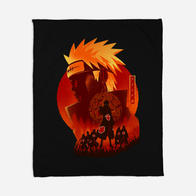 Six Paths Of Pain-none fleece blanket-hypertwenty
