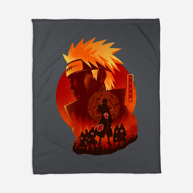 Six Paths Of Pain-none fleece blanket-hypertwenty
