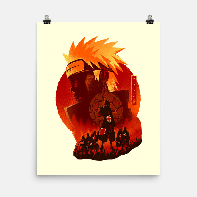 Six Paths Of Pain-none matte poster-hypertwenty